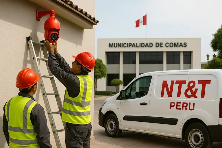 Instalación de cámaras en Comas